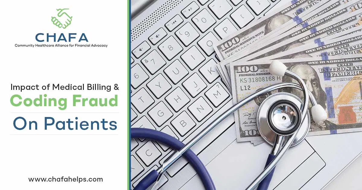 CHAFA highlighting the impact of medical billing and coding fraud on patient costs