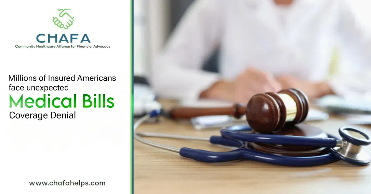 CHAFA addressing the rise of unexpected medical bills and insurance coverage denials