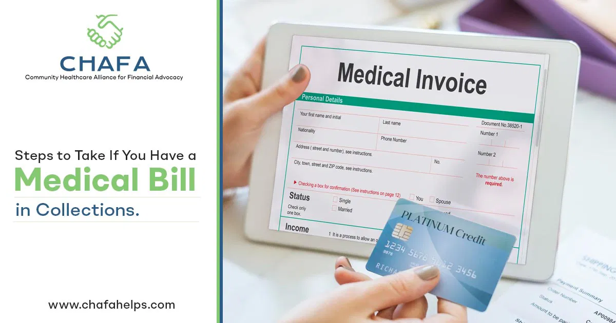 CHAFA guiding patients on managing medical bills that have gone into collections